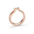 Niessing Spannring® Lucia - N321921-4mm-0.5ct (5ct-cinnamon-satin-sug) mit Diamant