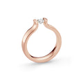 Niessing Spannring® Lucia - N321921-4mm-0.5ct (5ct-gvs2-gloss-sug) mit Diamant