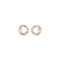 Niessing Spannring® Ohrstecker - N354924-10mm-0.08ct (08ct-cinnamon-satin-rw) mit Diamant