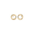 Niessing Spannring® Ohrstecker - N354924-10mm-0.08ct (08ct-gloss-cy) mit Diamant