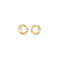 Niessing Spannring® Ohrstecker - N354924-10mm-0.08ct (08ct-satin-cy) mit Diamant