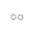 Niessing Spannring® Ohrstecker - N354924-10mm-0.08ct (08ct-satin-fg) mit Diamant