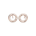 Niessing Spannring® Ohrstecker - N354924-12mm-0.16ct (16ct-cinnamon-gloss-rw) mit Diamant