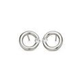 Niessing Spannring® Ohrstecker - N354924-12mm-0.16ct (16ct-gloss-fg) mit Diamant