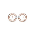 Niessing Spannring® Ohrstecker - N354924-12mm-0.16ct (16ct-gloss-rw) mit Diamant