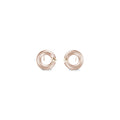 Niessing Spannring® Ohrstecker - N354924-8mm-0.05ct (05ct-cinnamon-satin-rw) mit Diamant