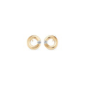 Niessing Spannring® Ohrstecker - N354924-8mm-0.05ct (05ct-gloss-cy) mit Diamant