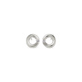 Niessing Spannring® Ohrstecker - N354924-8mm-0.05ct (05ct-gloss-fg) mit Diamant