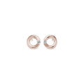 Niessing Spannring® Ohrstecker - N354924-8mm-0.05ct (05ct-gloss-rw) mit Diamant