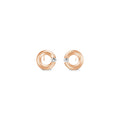 Niessing Spannring® Ohrstecker - N354924-8mm-0.05ct (05ct-satin-cr) mit Diamant