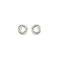 Niessing Spannring® Ohrstecker - N354924-8mm-0.05ct (05ct-satin-fg) mit Diamant