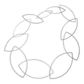 Niessing Spitzbogenkette Halskette (N363967-pt) aus Platin mit Diamant