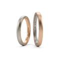 Niessing Tango Trauringe - N181030-2.5mm (5mm-nature-cr-fg)