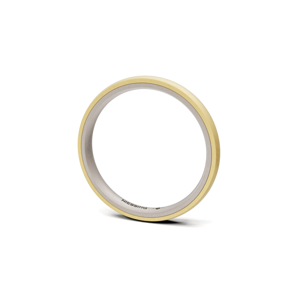 Niessing Tango Trauring - N181030-2.5mm (5mm-nature-fg-cy)