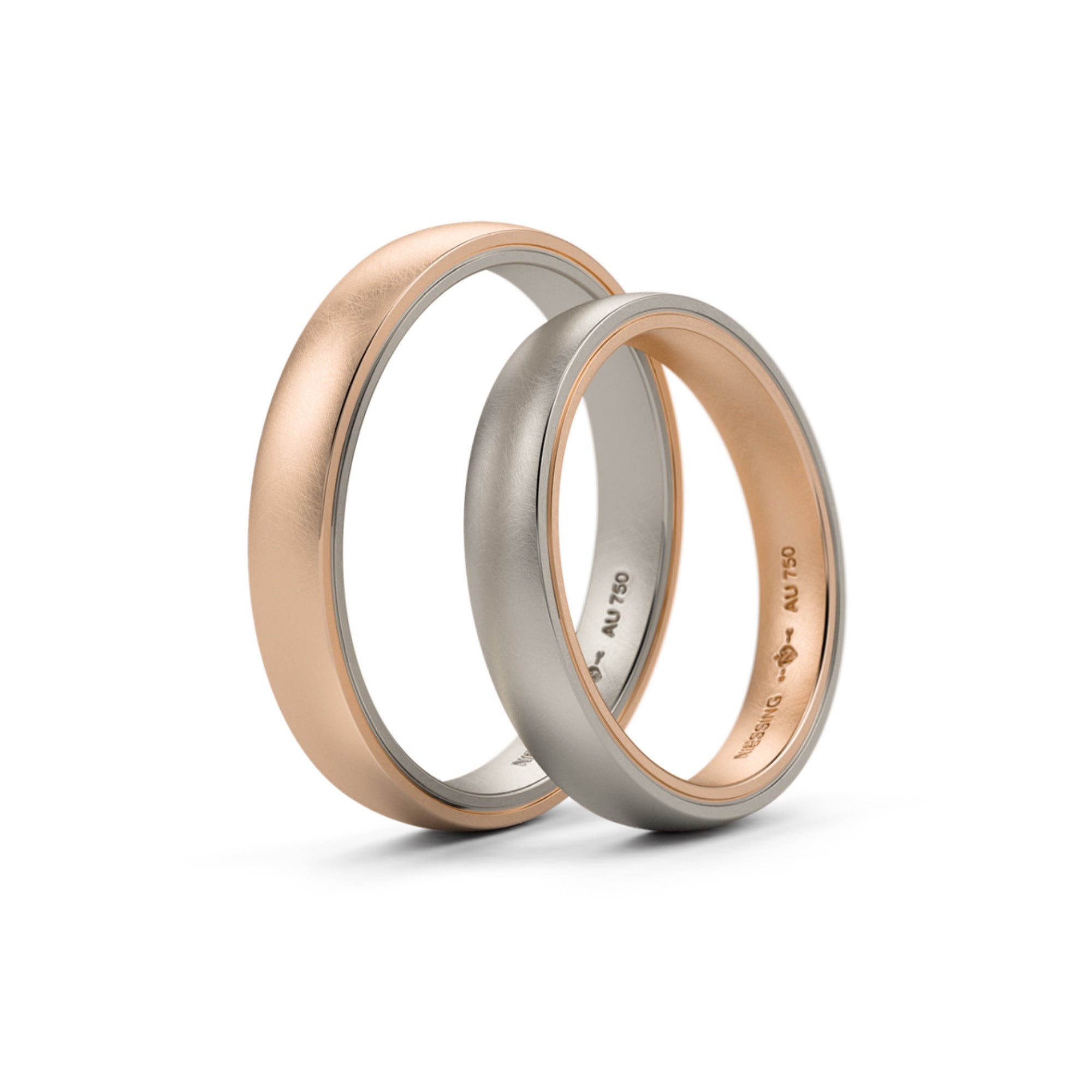 Niessing Tango Trauringe - N181030-3.5mm (5mm-nature-cr-fg)