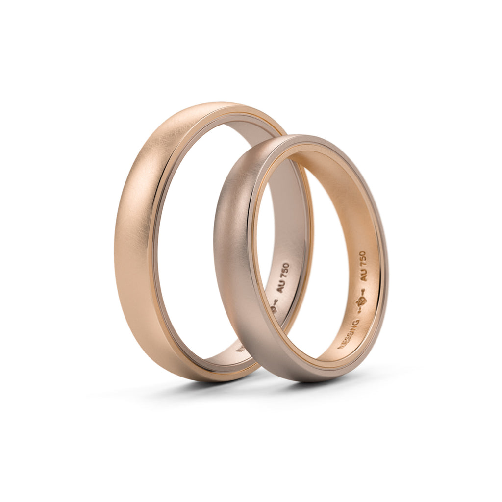 Niessing Tango Trauringe - N181030-3.5mm (5mm-nature-cr-rw)