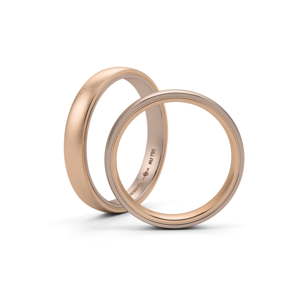 Niessing Tango Trauringe - N181030-3.5mm (5mm-nature-cr-rw)