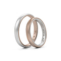 Niessing Tango Trauringe (N181030-3mm-nature-pt-rw) aus Platin