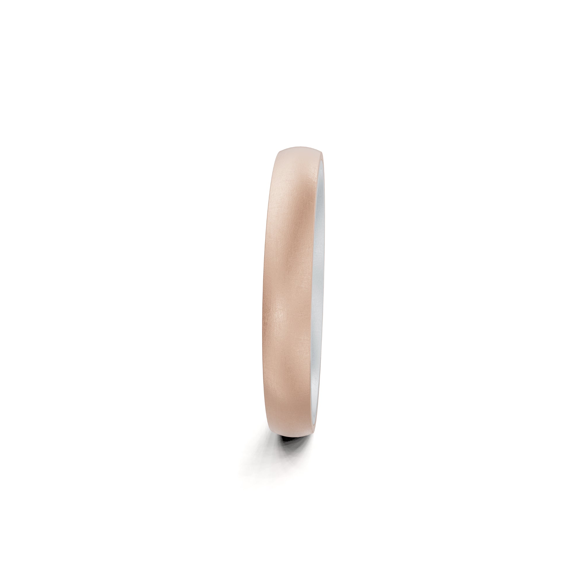 Niessing Tango Trauringe (N181030-3mm-nature-pt-rw) aus Platin