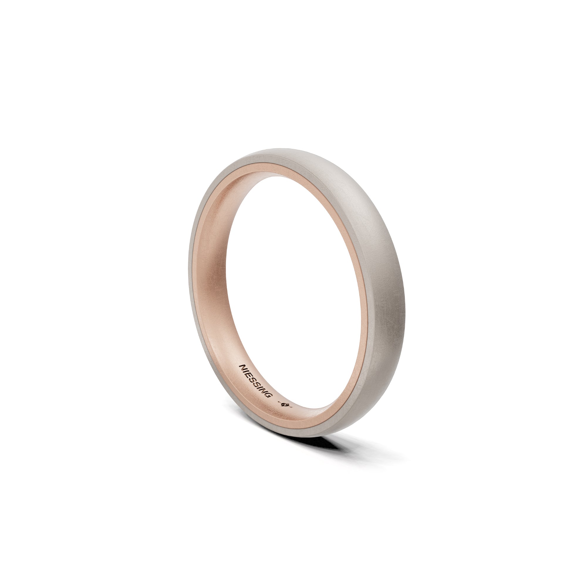 Niessing Tango Trauring (N181030-3mm-nature-rw-fg)