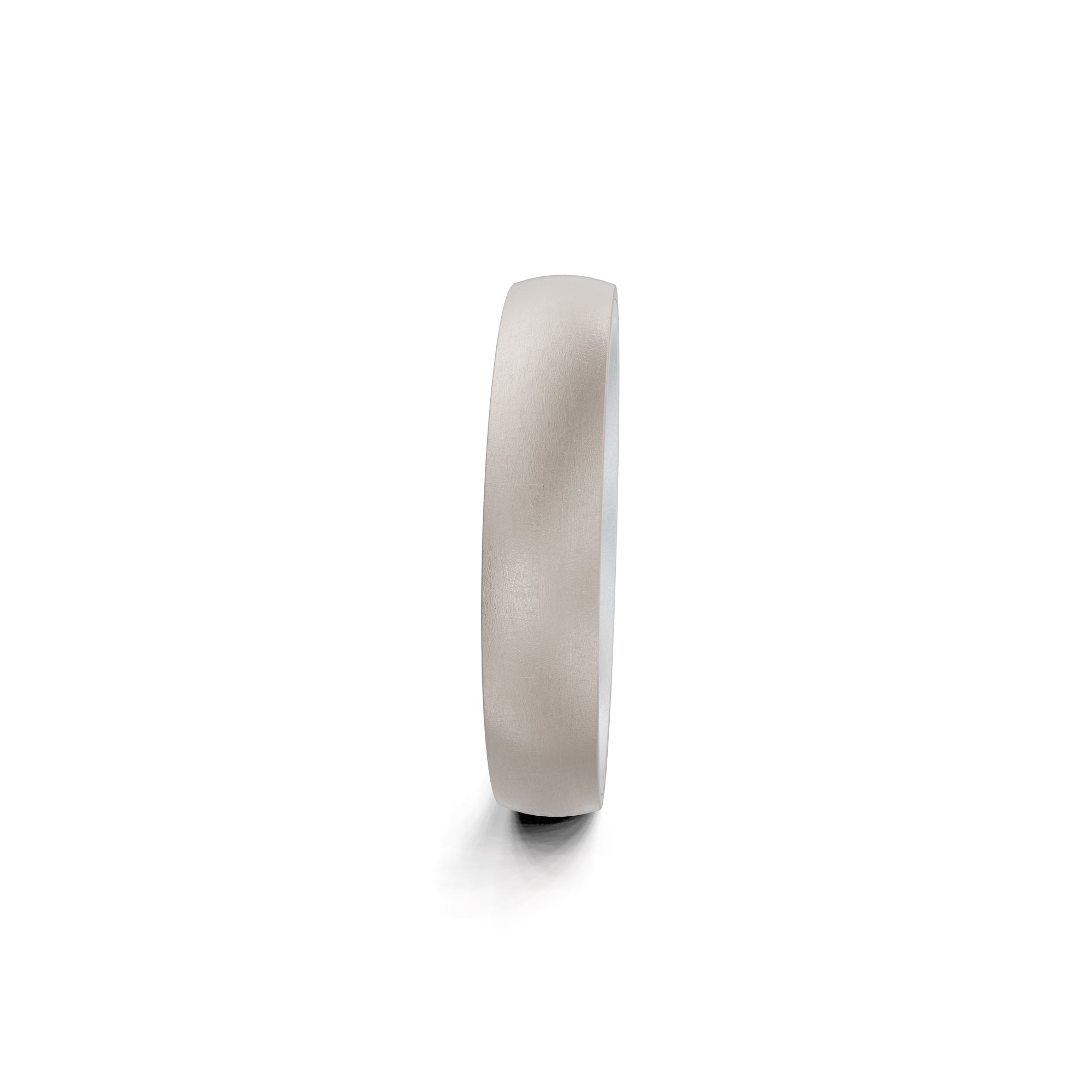 Niessing Tango Trauringe (N181030-4mm-nature-pt-fg) aus Platin