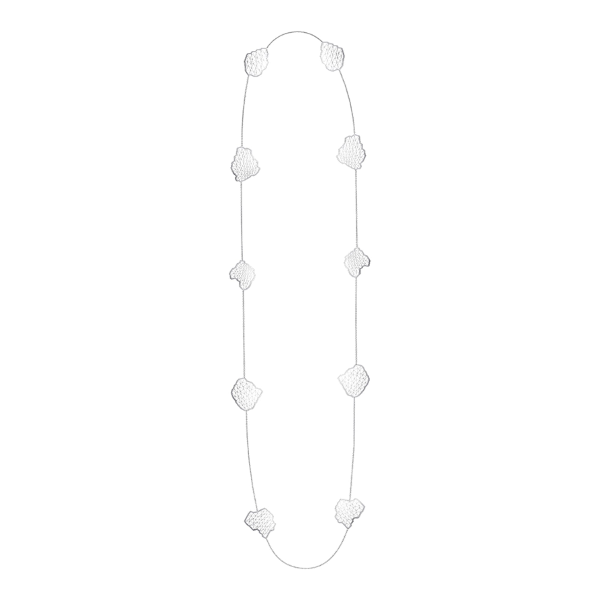 Niessing Topia Vision Kette Halskette (N383010-800mm-pt) aus Platin