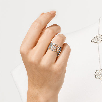 Topia Vision Ring , Platin von Niessing (N381012-14mm-pt)