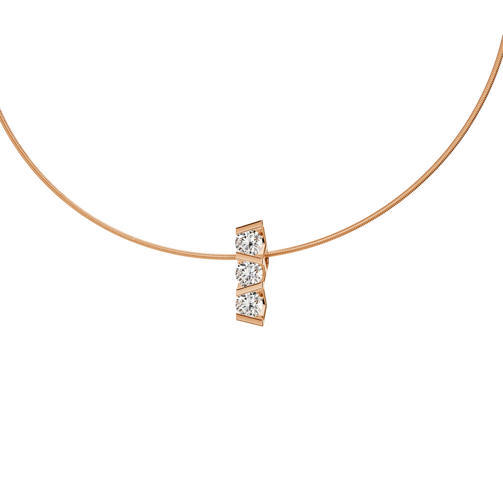 Niessing Vivida Anhänger - N403943-2.8mm-0.08ct (08ct-cr) mit Diamant