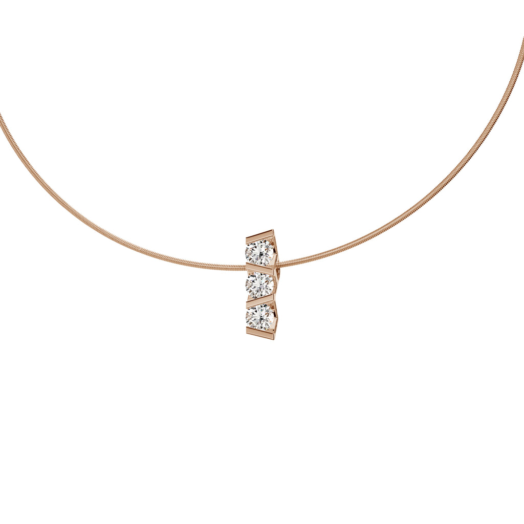 Niessing Vivida Anhänger - N403943-2.8mm-0.08ct (08ct-rw) mit Diamant