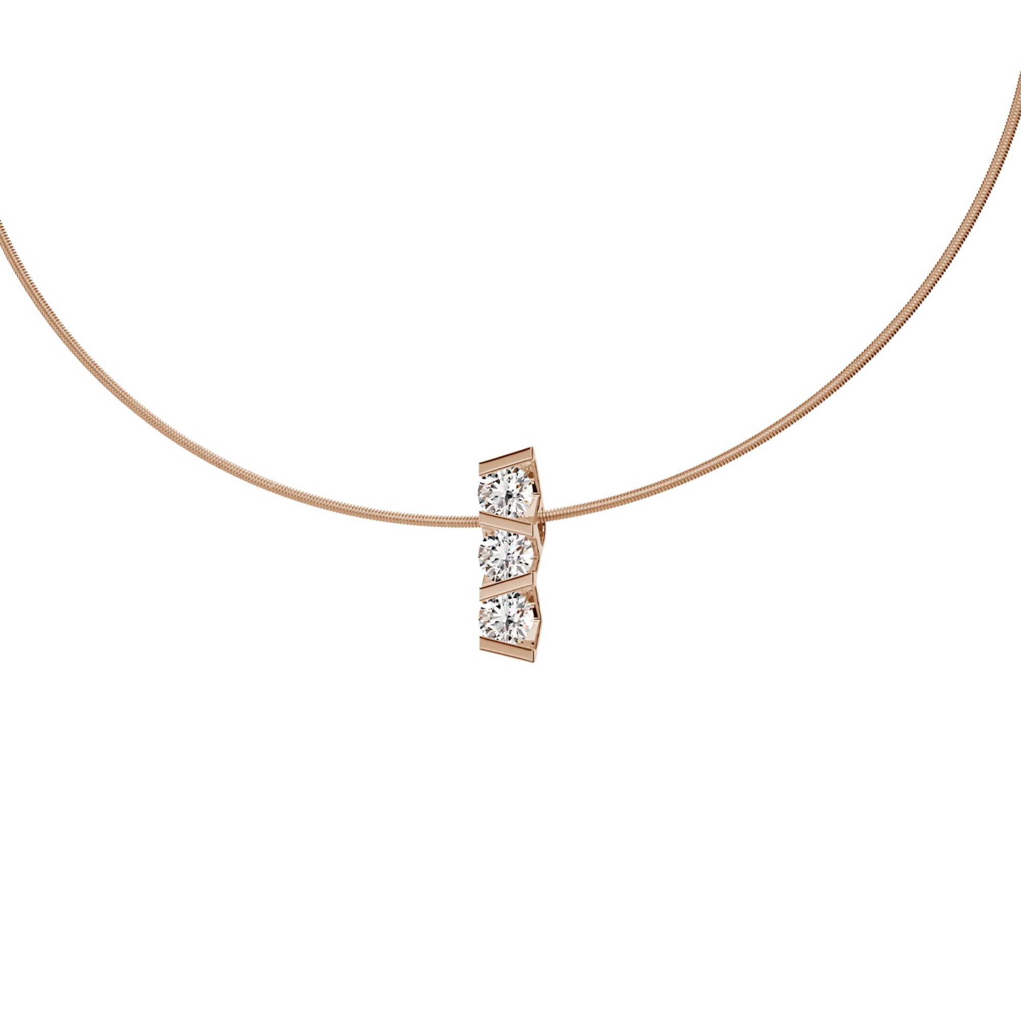 Niessing Vivida Anhänger - N403943-2.8mm-0.08ct (08ct-rw) mit Diamant
