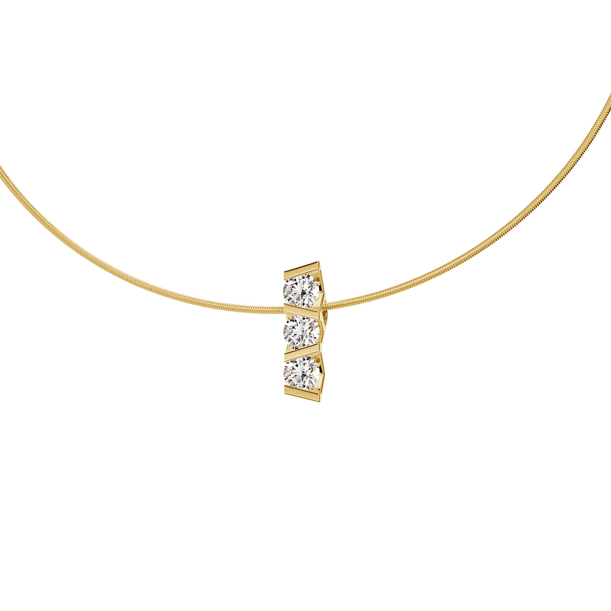 Niessing Vivida Anhänger - N403943-3.5mm-0.16ct (16ct-cy) mit Diamant