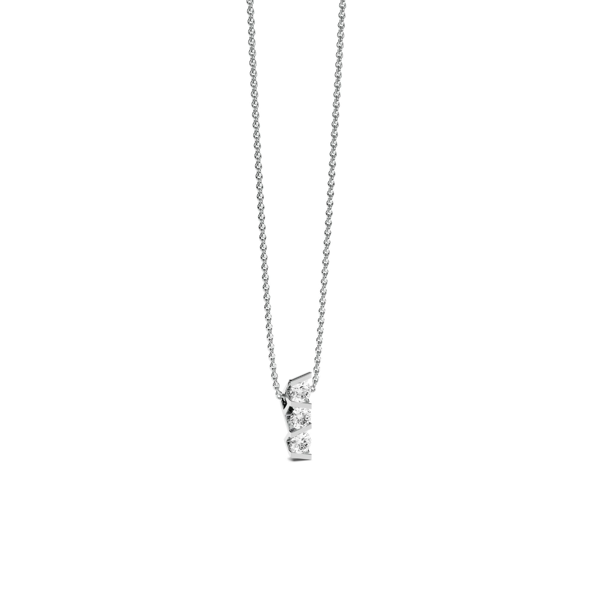 Niessing Vivida Anhänger - N403943-4mm-0.23ct (23ct-pt) aus Platin mit Diamant