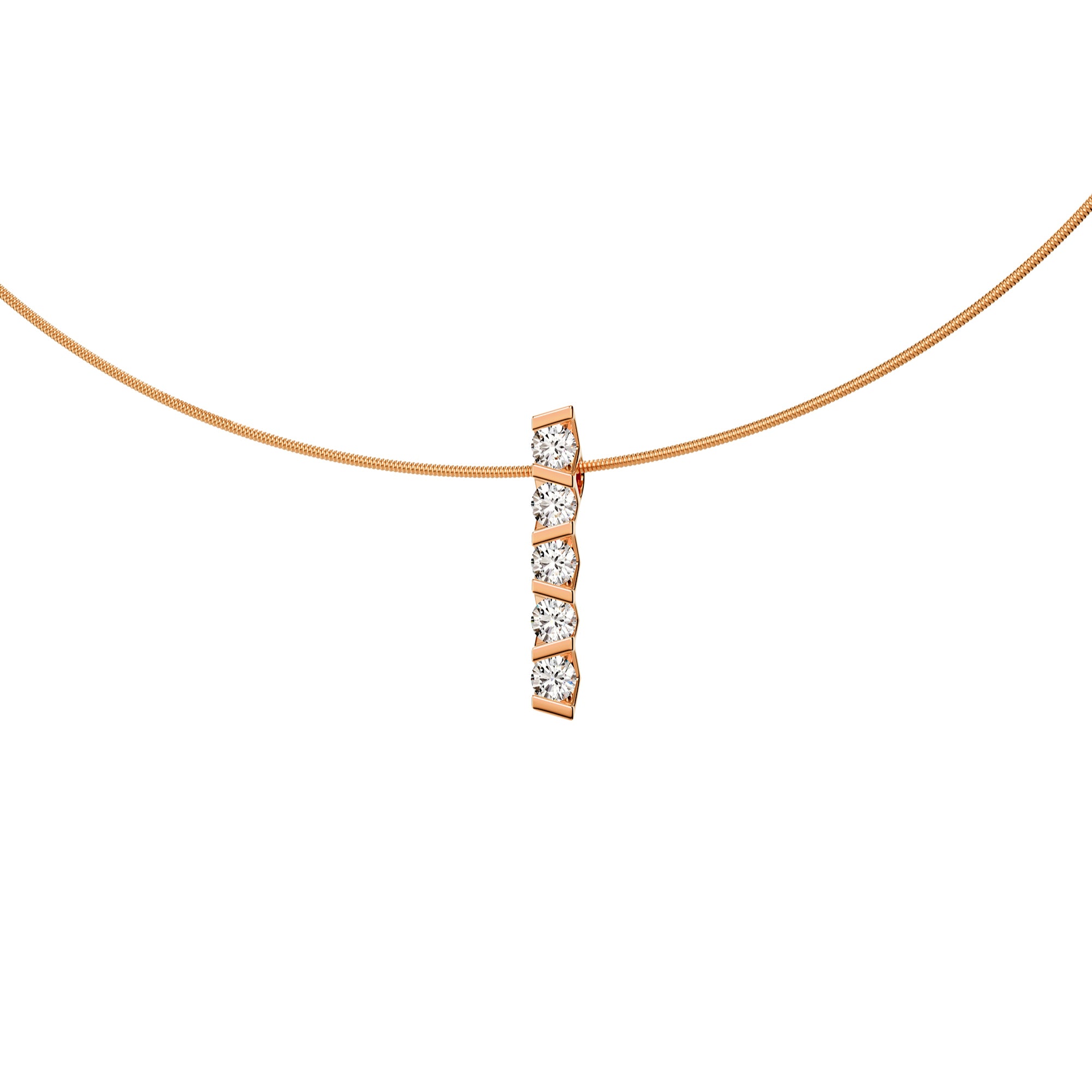 Niessing Vivida Anhänger - N403945-2.8mm-0.08ct (08ct-cr) mit Diamant