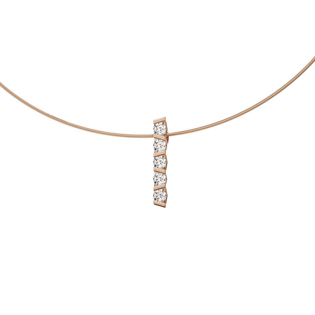 Niessing Vivida Anhänger - N403945-2.8mm-0.08ct (08ct-rw) mit Diamant