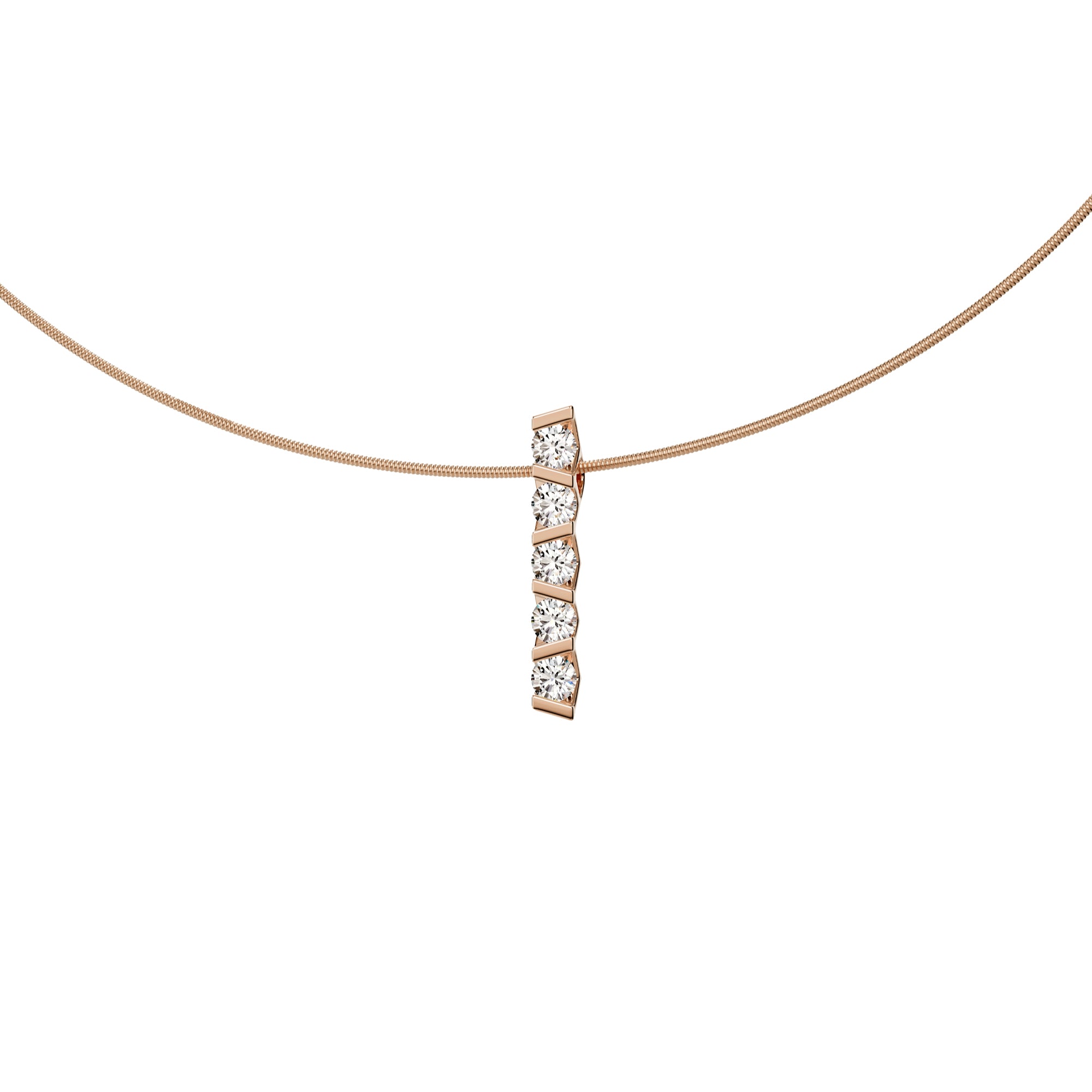 Niessing Vivida Anhänger - N403945-2.8mm-0.08ct (08ct-rw) mit Diamant