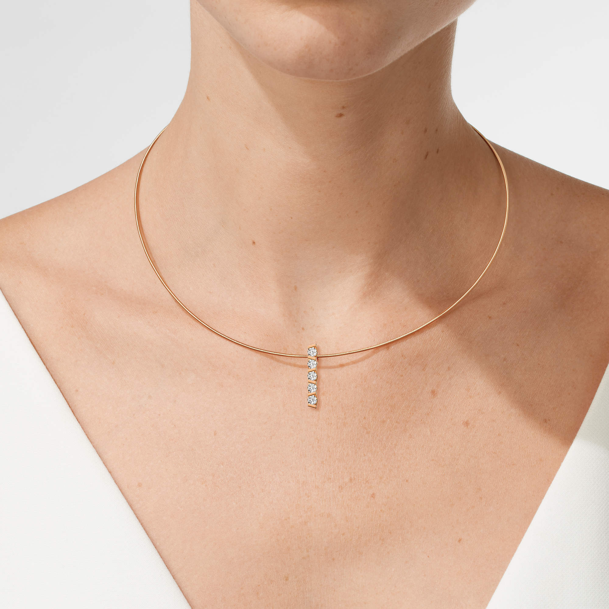 Niessing Vivida Anhänger - N403945-3.5mm-0.16ct (16ct-cr) mit Diamant