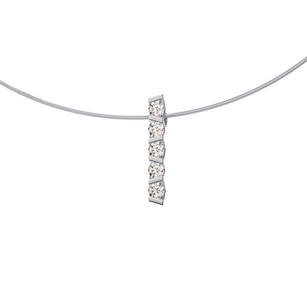 Niessing Vivida Anhänger - N403945-3.5mm-0.16ct (16ct-pt) aus Platin mit Diamant