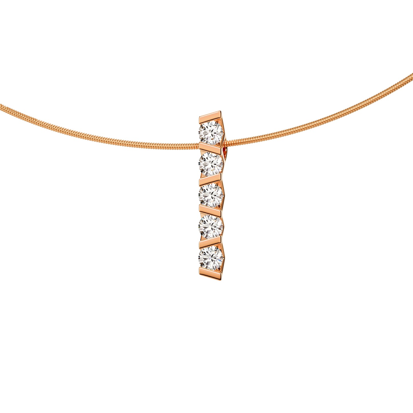 Niessing Vivida Anhänger - N403945-4mm-0.23ct (23ct-cr) mit Diamant