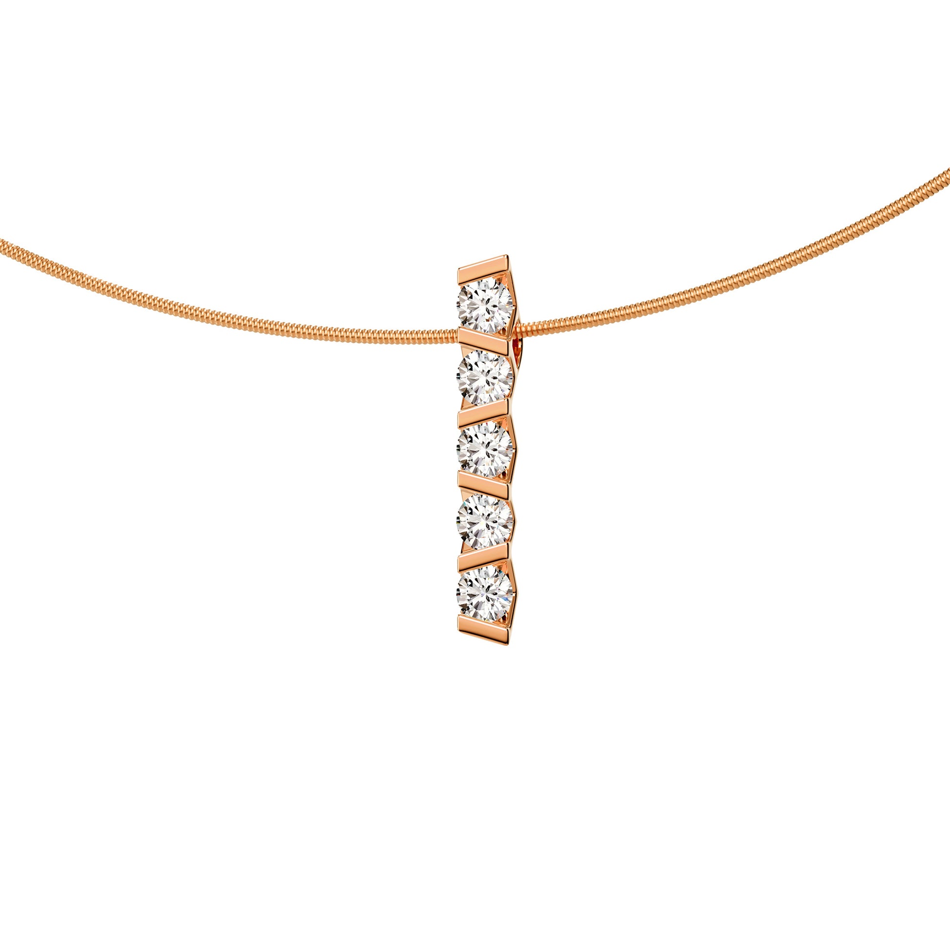 Niessing Vivida Anhänger - N403945-4mm-0.23ct (23ct-cr) mit Diamant