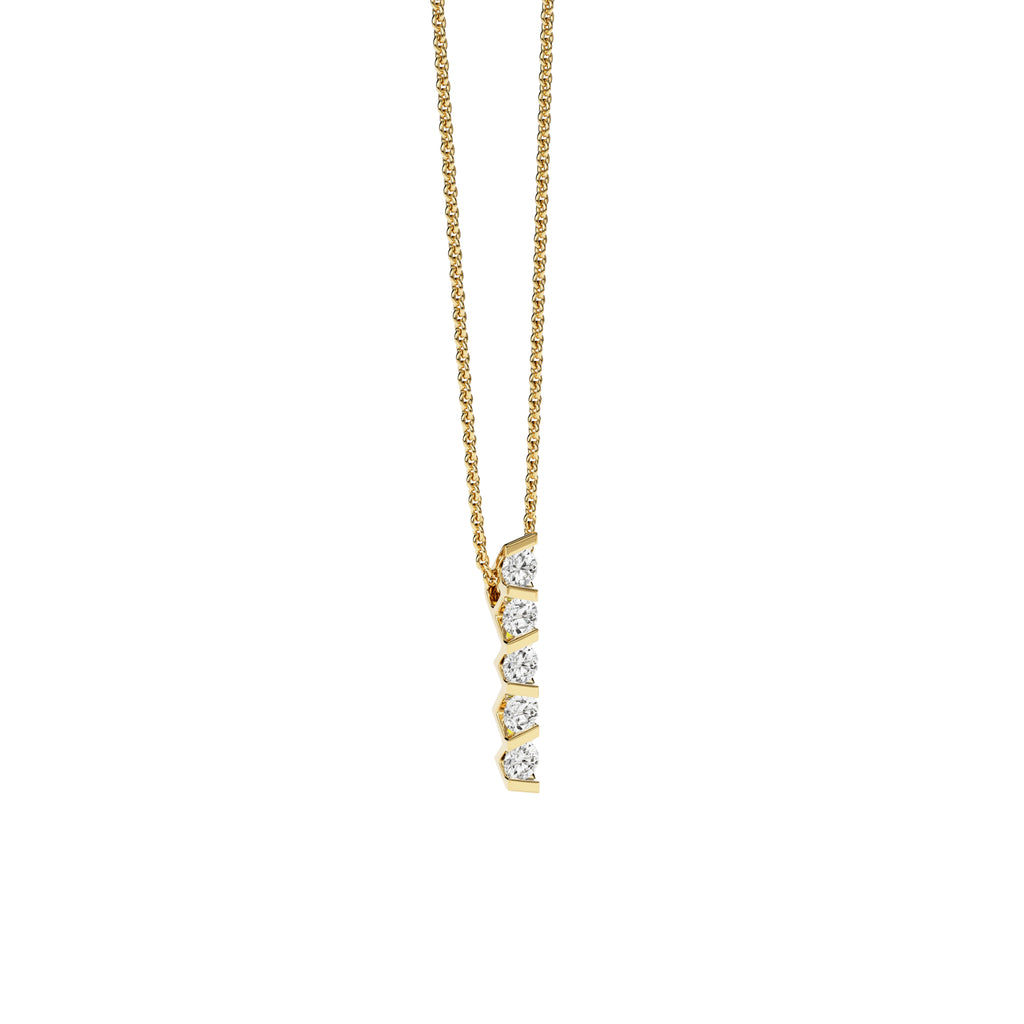 Niessing Vivida Anhänger - N403945-4mm-0.23ct (23ct-cy) mit Diamant