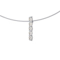 Niessing Vivida Anhänger - N403945-4mm-0.23ct (23ct-pt) aus Platin mit Diamant