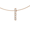 Niessing Vivida Anhänger - N403945-4mm-0.23ct (23ct-rw) mit Diamant