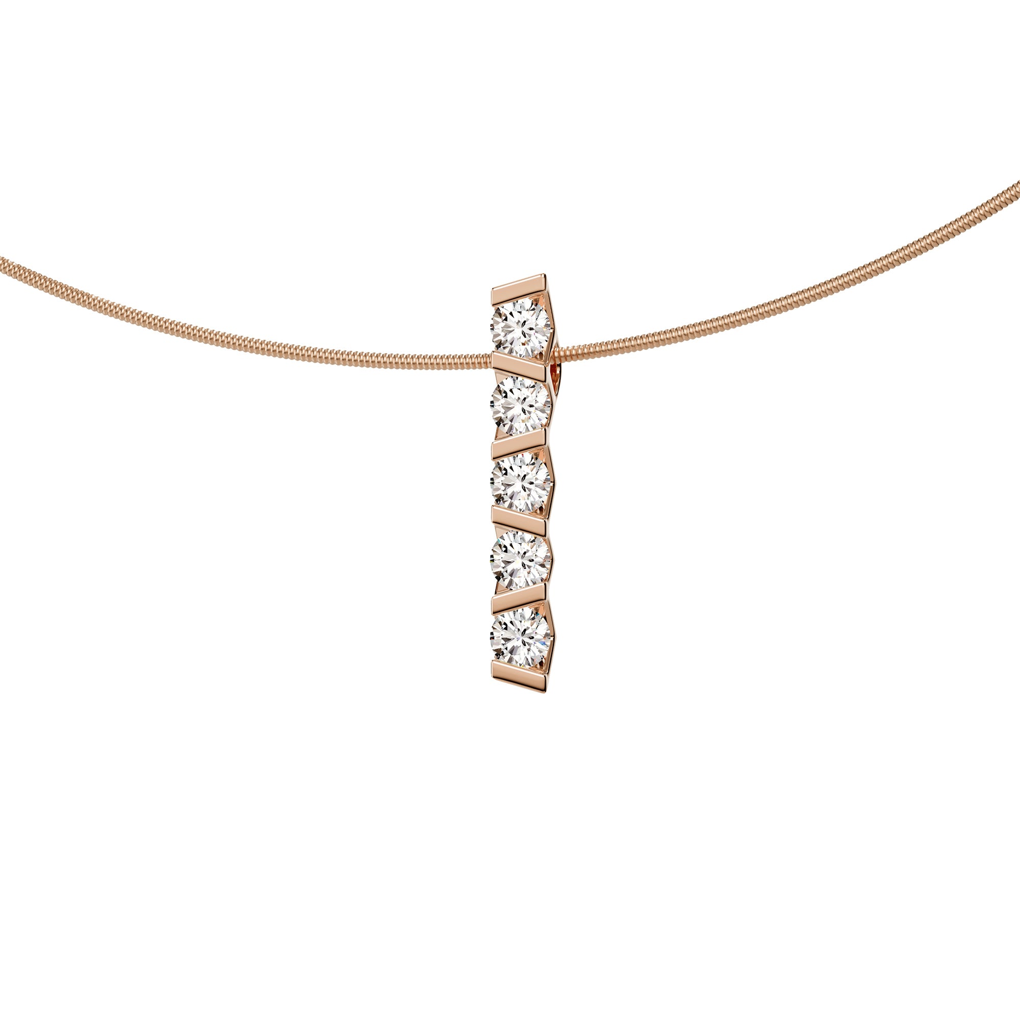 Niessing Vivida Anhänger - N403945-4mm-0.23ct (23ct-rw) mit Diamant