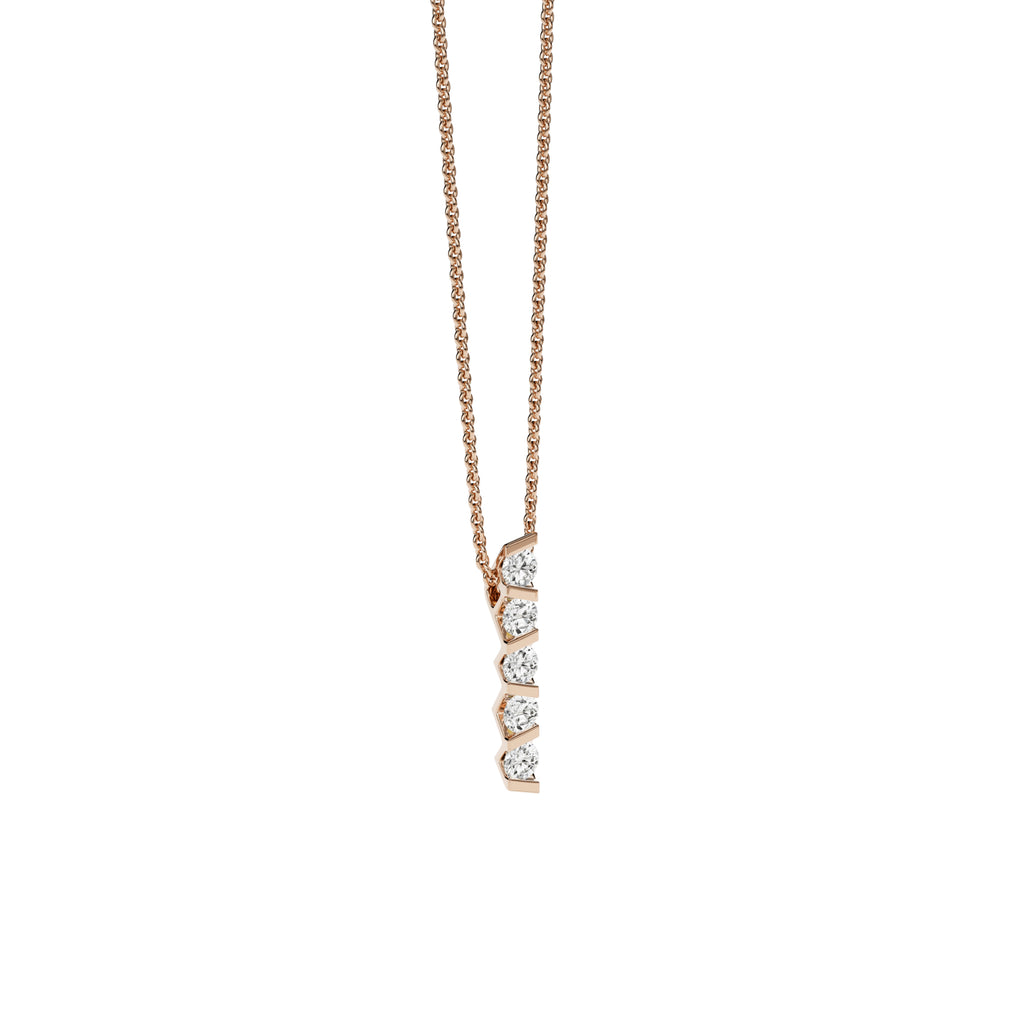 Niessing Vivida Anhänger - N403945-4mm-0.23ct (23ct-rw) mit Diamant
