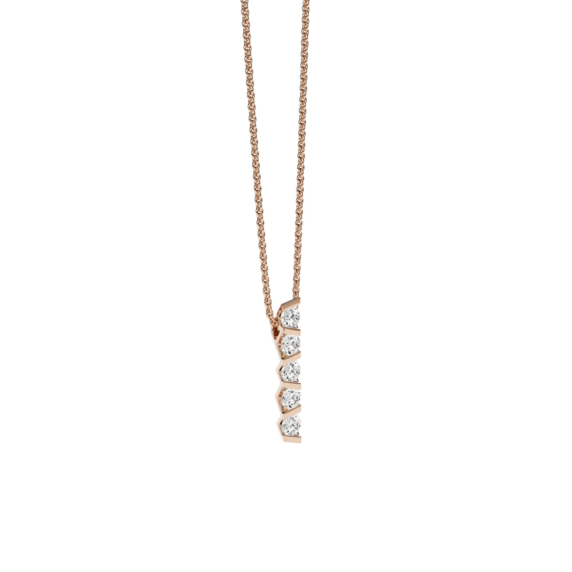 Niessing Vivida Anhänger - N403945-4mm-0.23ct (23ct-rw) mit Diamant