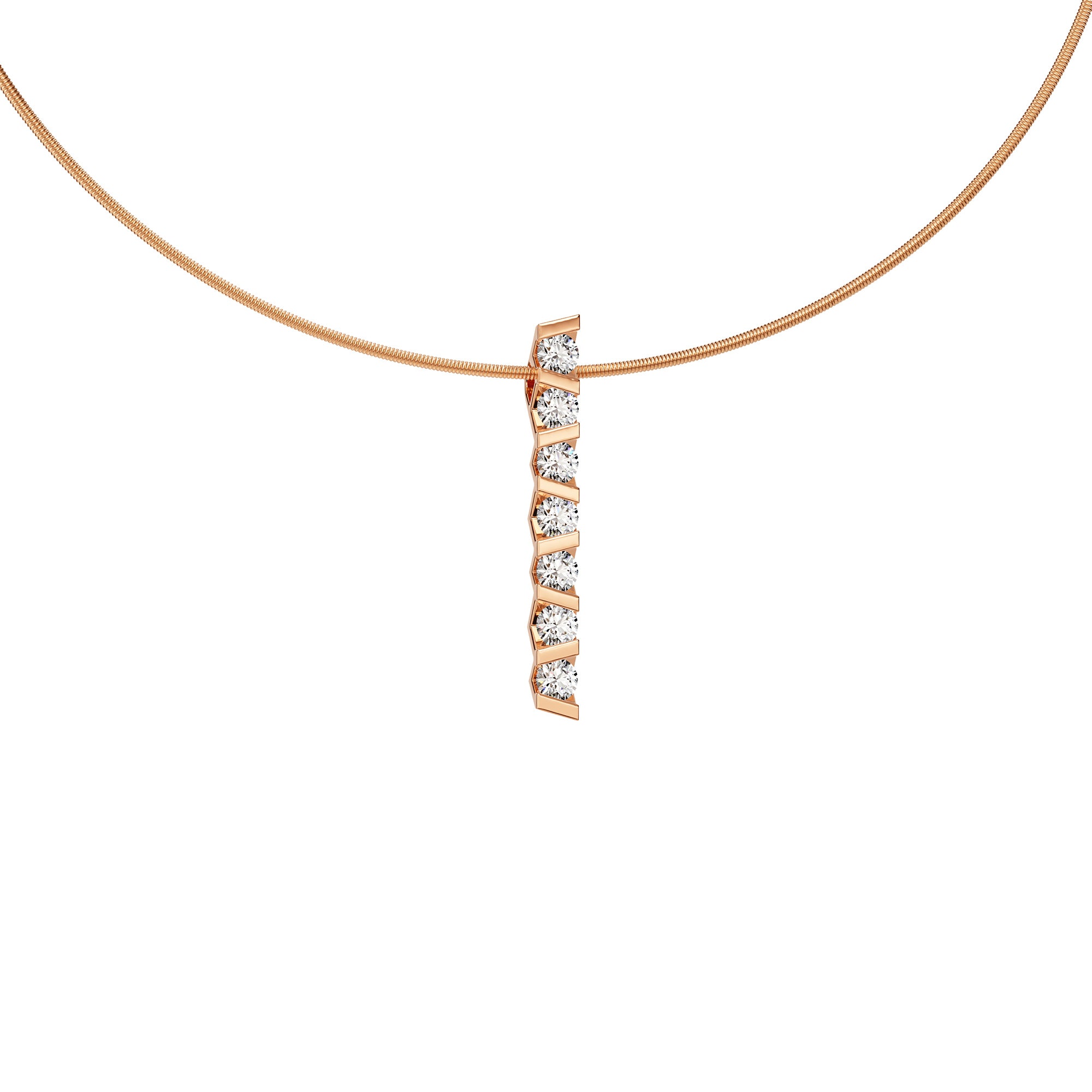Niessing Vivida Anhänger - N403947-2.8mm-0.08ct (08ct-cr) mit Diamant