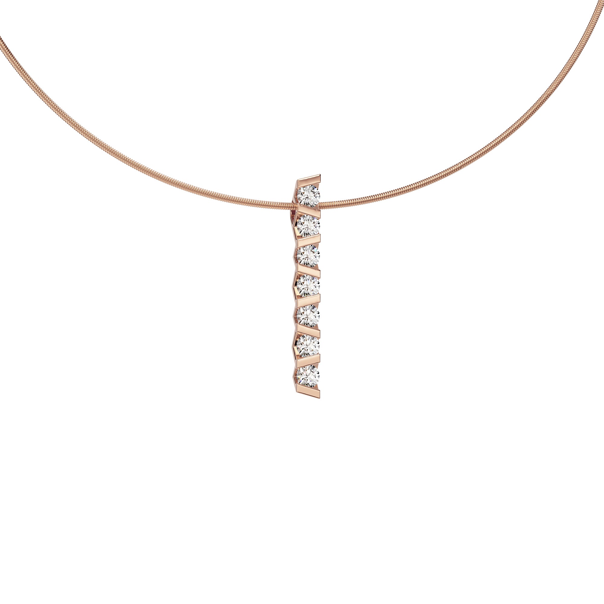 Niessing Vivida Anhänger - N403947-2.8mm-0.08ct (08ct-rw) mit Diamant
