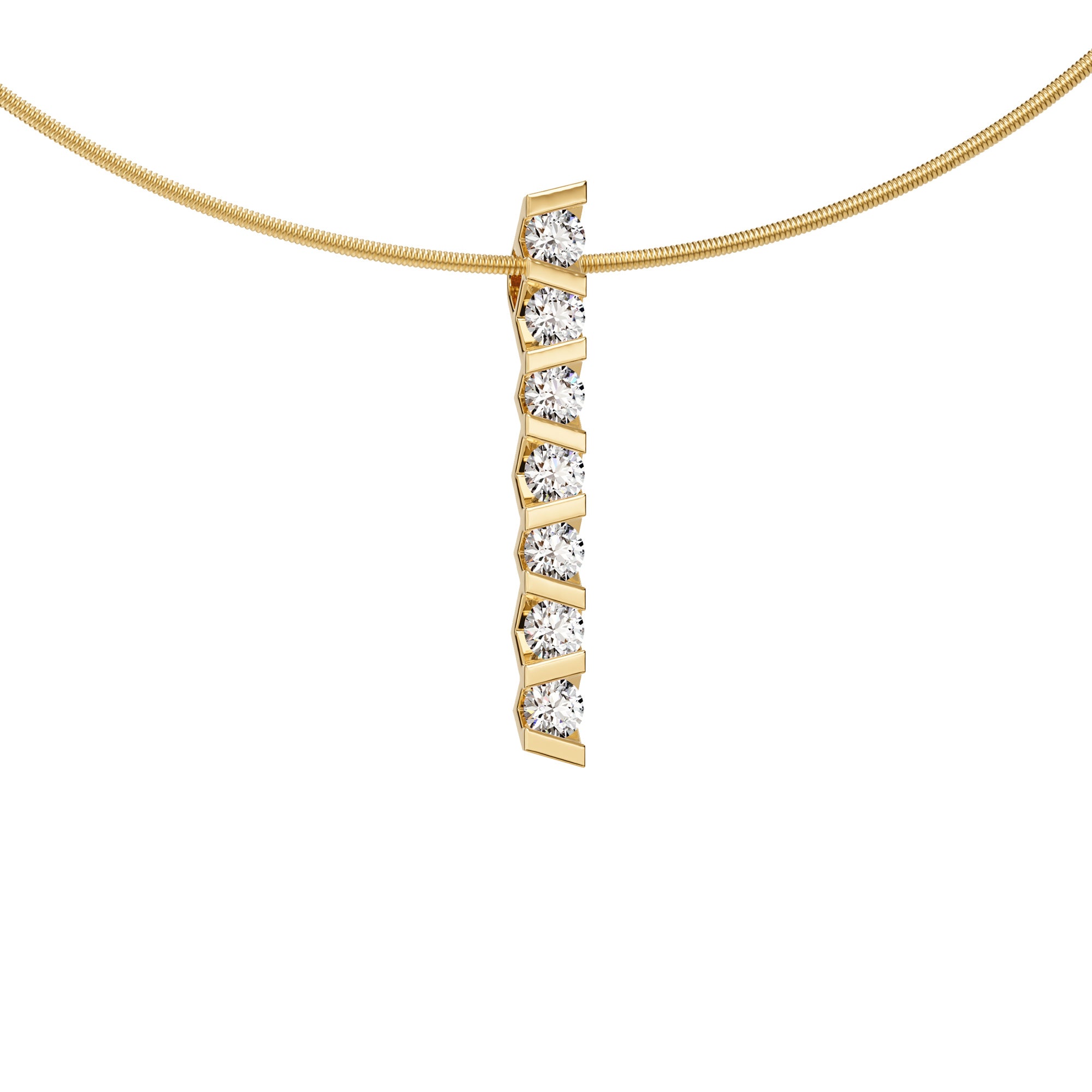 Niessing Vivida Anhänger - N403947-4mm-0.23ct (23ct-cy) mit Diamant