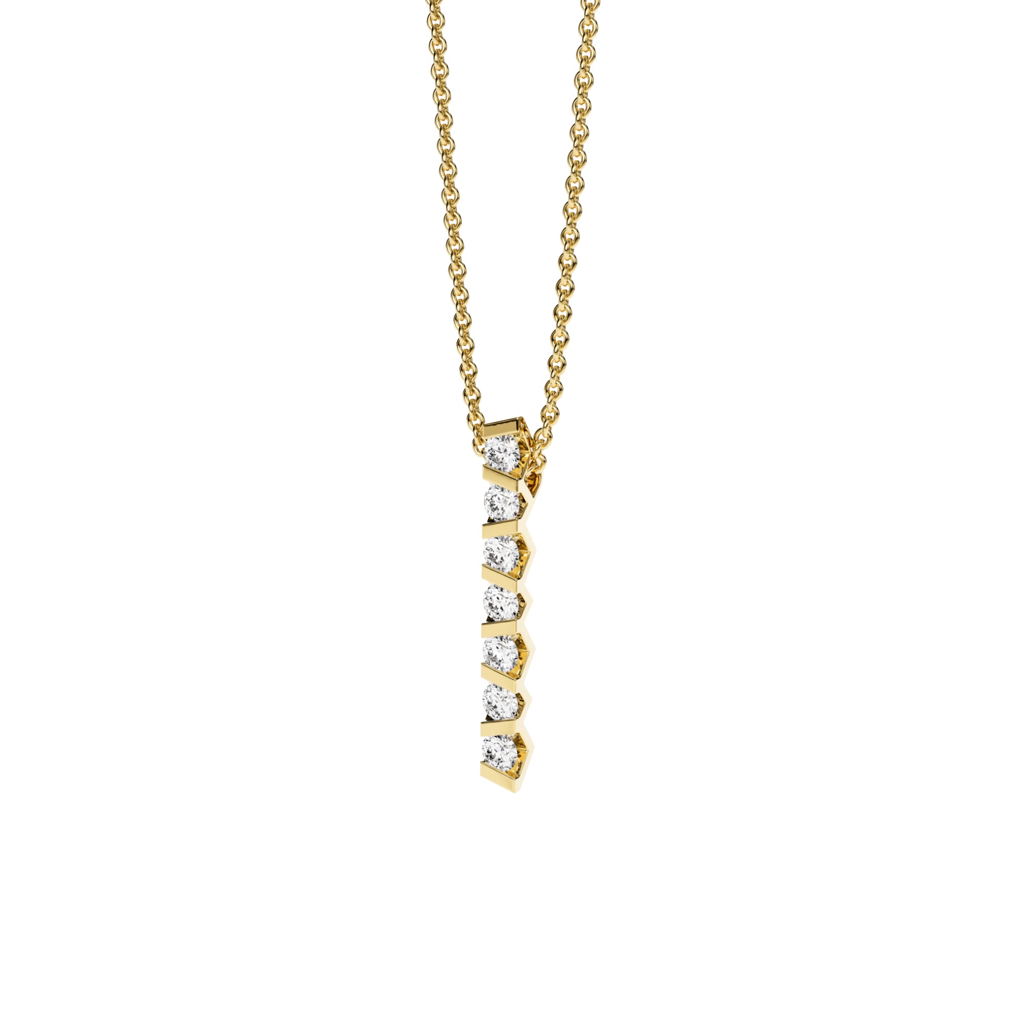 Niessing Vivida Anhänger - N403947-4mm-0.23ct (23ct-cy) mit Diamant