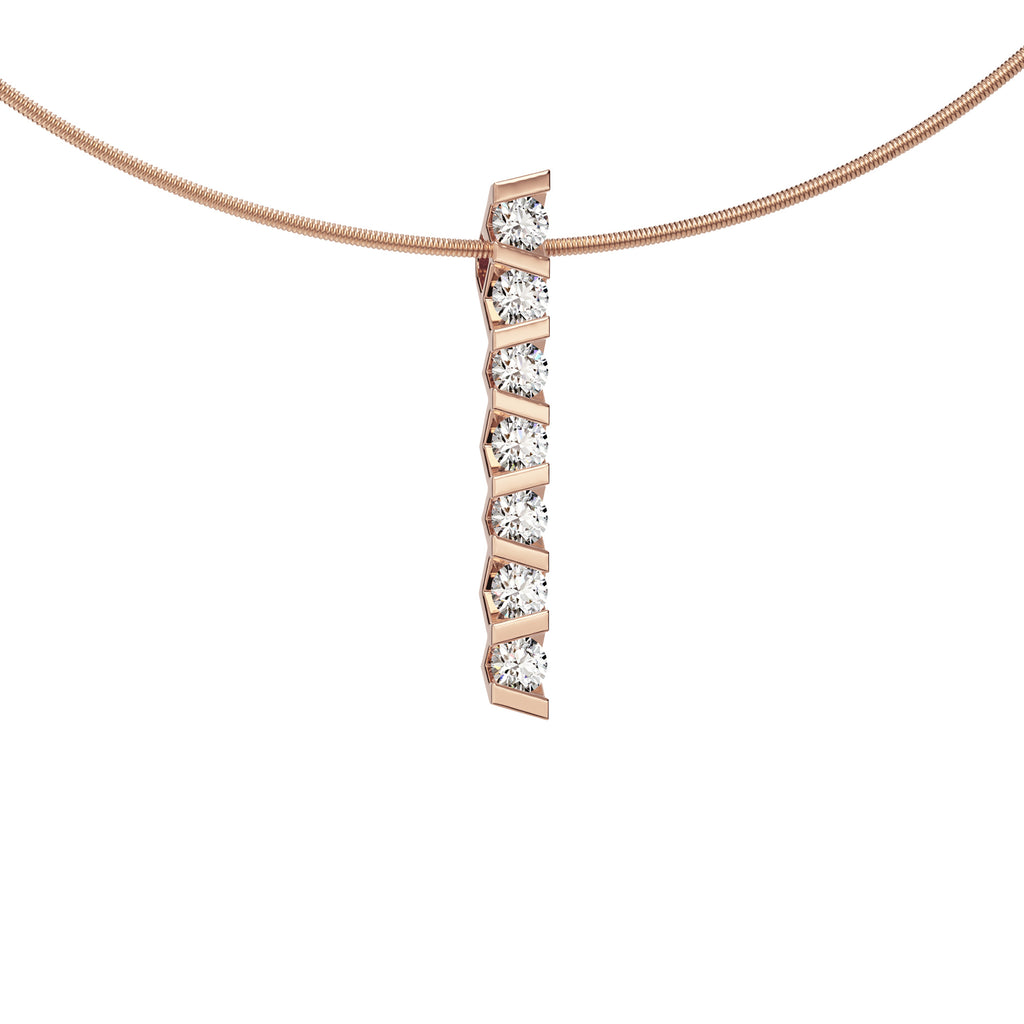 Niessing Vivida Anhänger - N403947-4mm-0.23ct (23ct-rw) mit Diamant